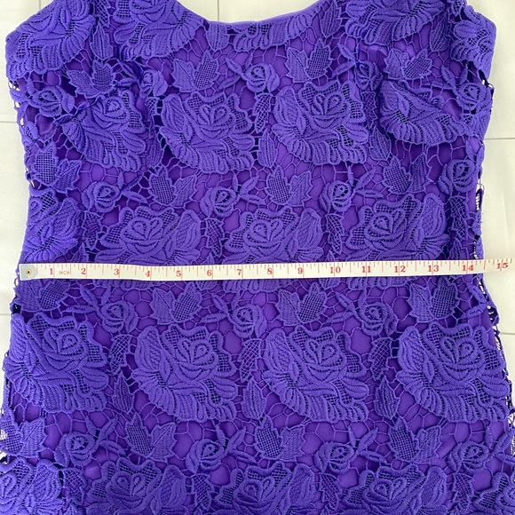 Purple Cocktail Dress - Picture 4 of 7